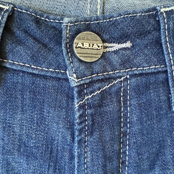 Ariat R.E.A.L. High Rise Fringe Flare Jeans. - Picture 6 of 14